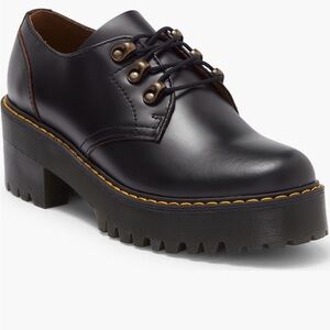 Dr. Martens Black Lace-Up Chunky Boots